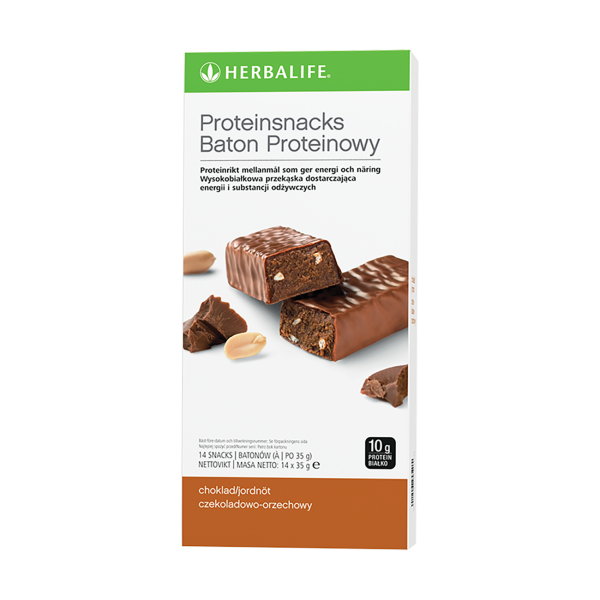 3972 pl protein bars chocolate peanut 14 bars 2 Baton proteinowy Produkt proteinowy o smaku czekoladowo-orzechowym 14 szt.
