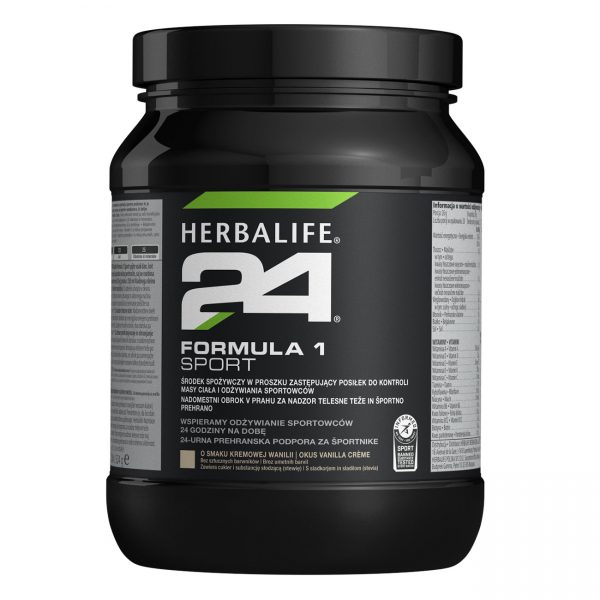 4461 pl herbalife24 formula 1 sport vanilla cream 524g H24 F1 Sport Produkt proteinowy o smaku kremowej wanilii 524 g